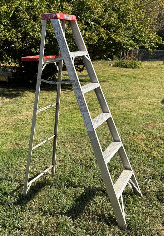 Louisville 6 ft Aluminum Ladder