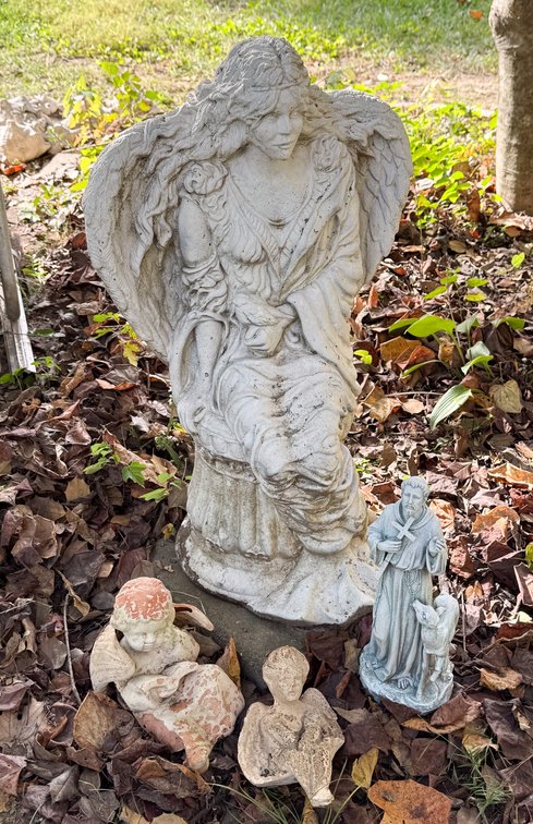 Religious Themed Garden Decor
