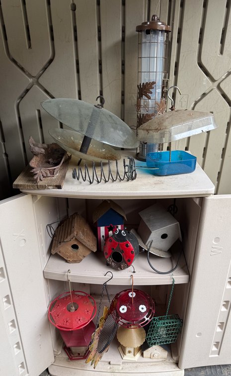 Bird Feeders and Bird Houses