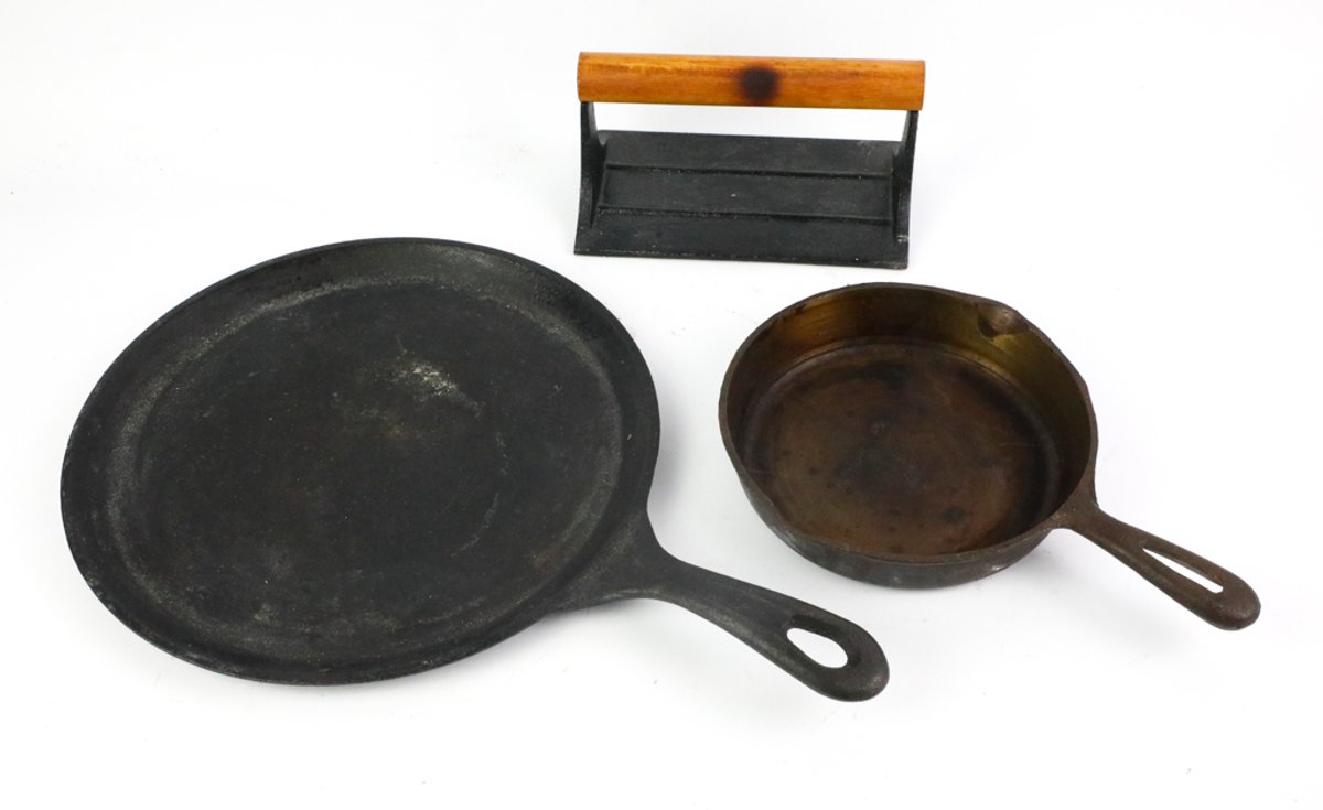 Three Cast Iron Pieces