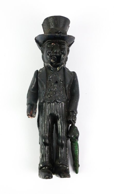 Cast Iron Figure from Mechanical Bank