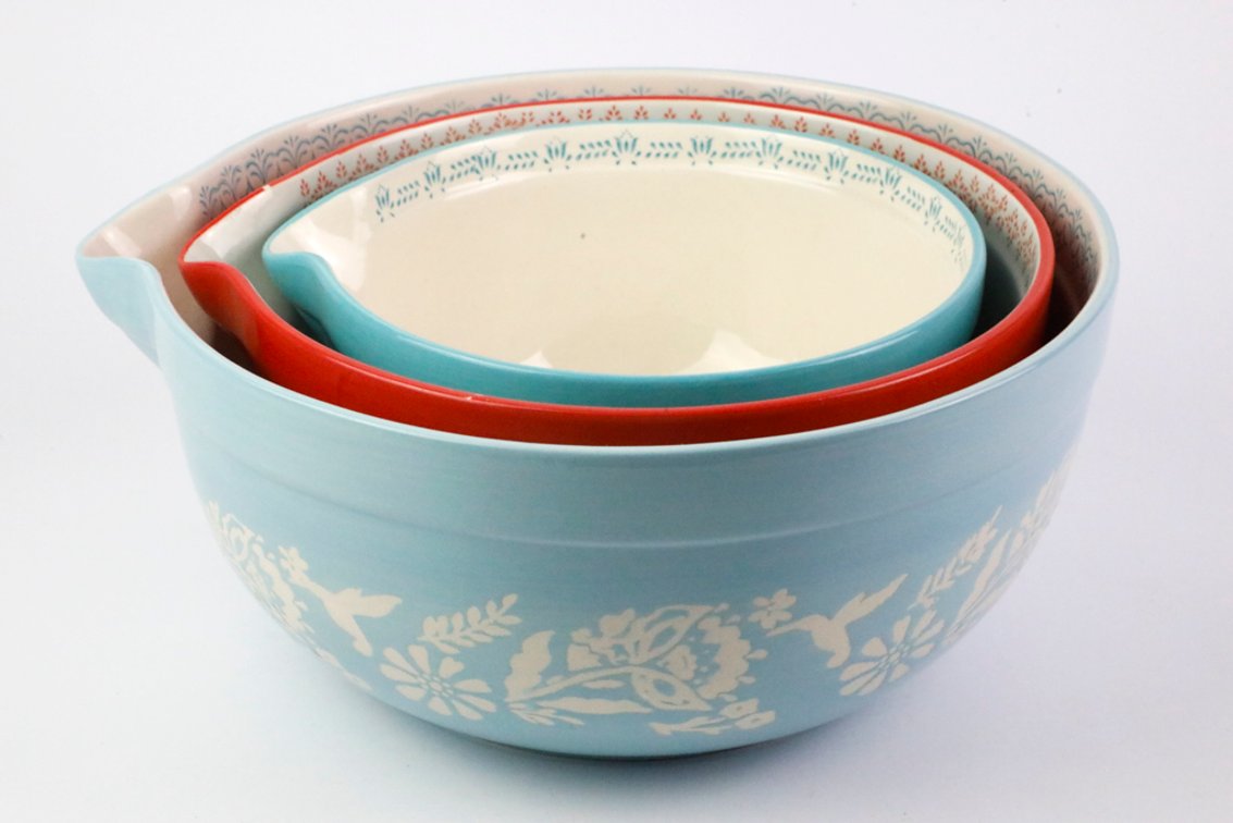 Pioneer Woman Mazie Mixing Bowl Set