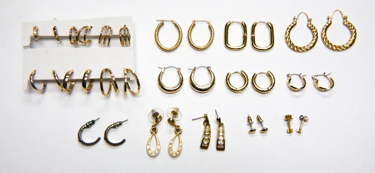 Gold Tone Earrings