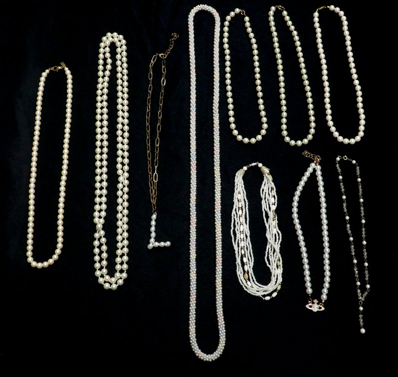 Faux Pearl Necklaces