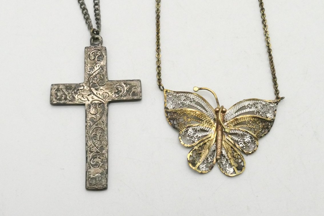 Two Sterling Necklaces