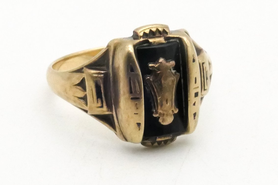 Vintage Jostens 10k Gold Class Ring