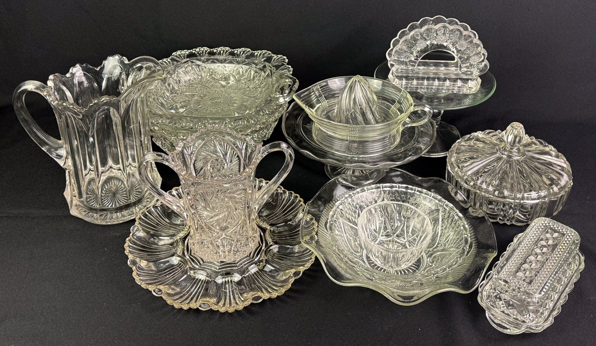 Clear Glass Serveware