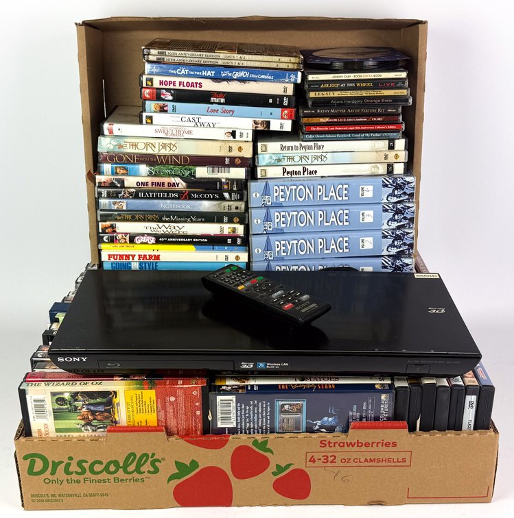 Sony DVD Player and DVDs