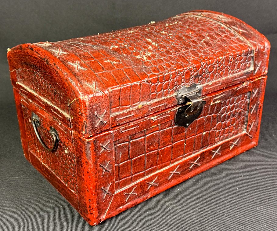 Domed Arched Top Treasure Chest