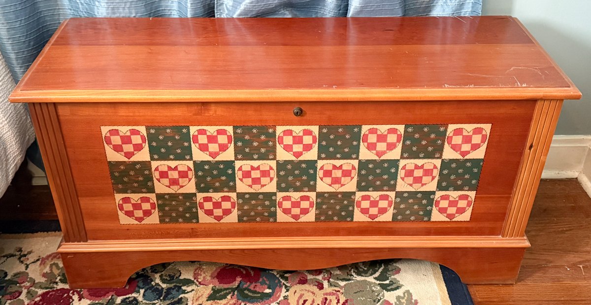 Solid Cherry Virginia Maid Cedar Chest by Lane