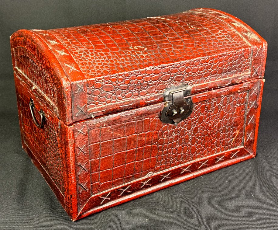 Domed Arched Top Treasure Chest