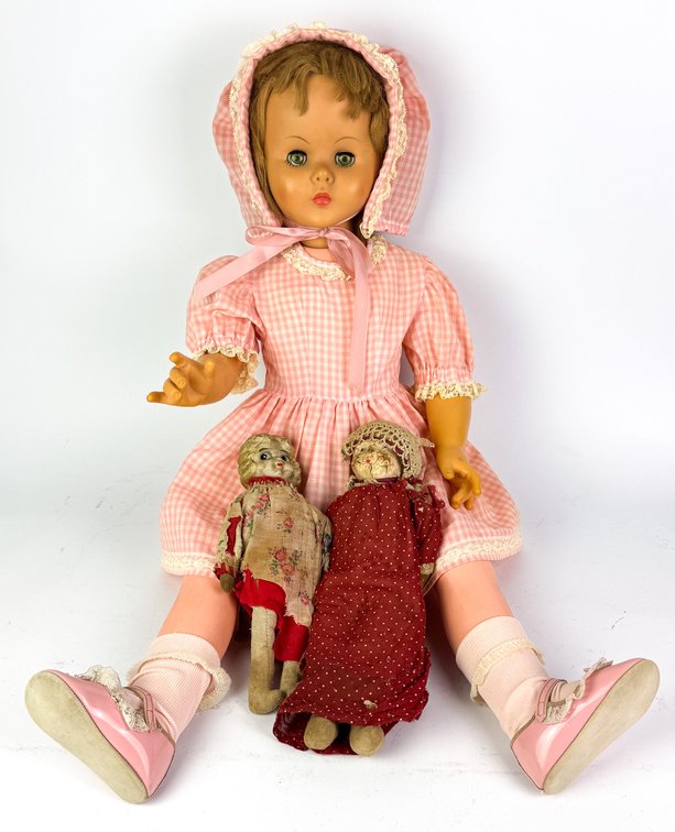 Three Vintage Dolls
