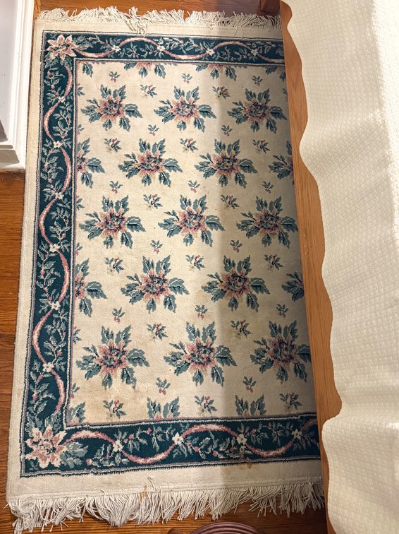 Floral Pattern Area Rug