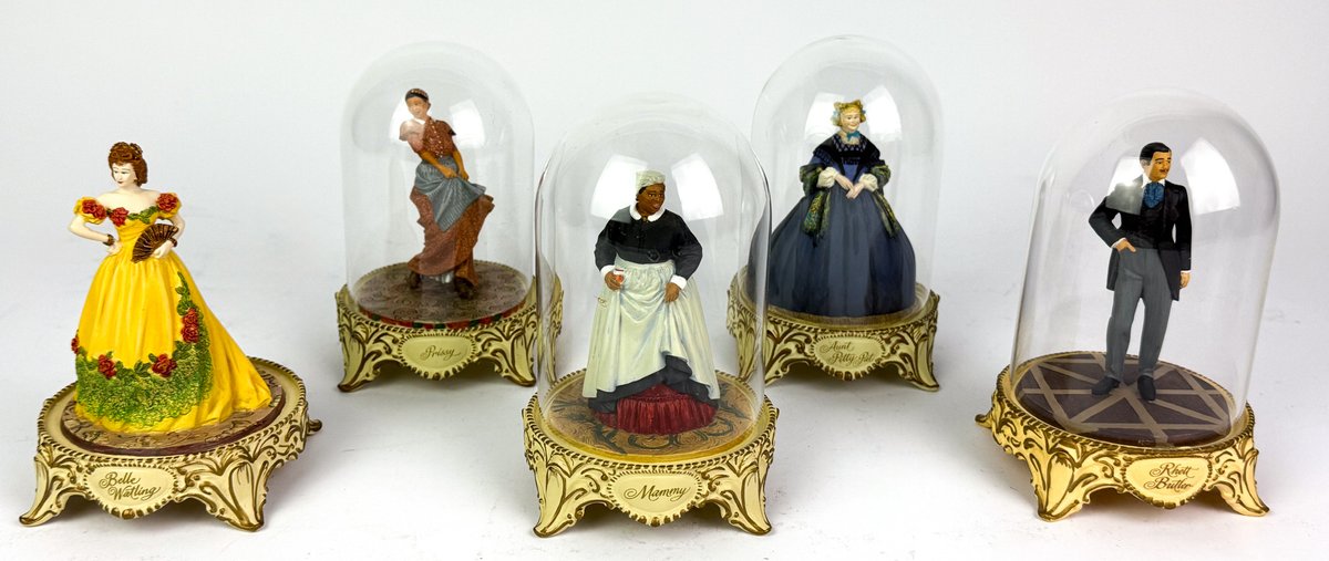 Franklin Mint Gone with the Wind Figurines