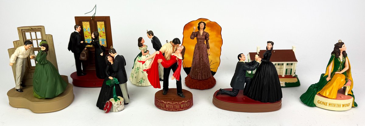 Hallmark Keepsake Gone with the Wind Musical Ornaments