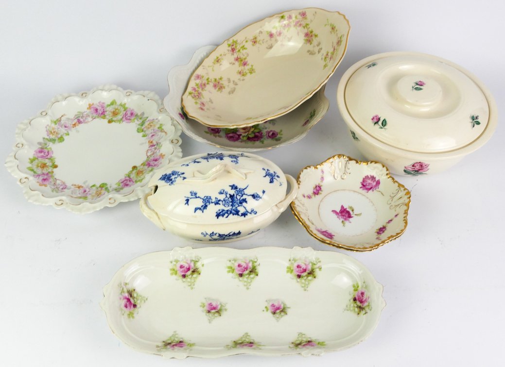 Floral Patterned Dishes