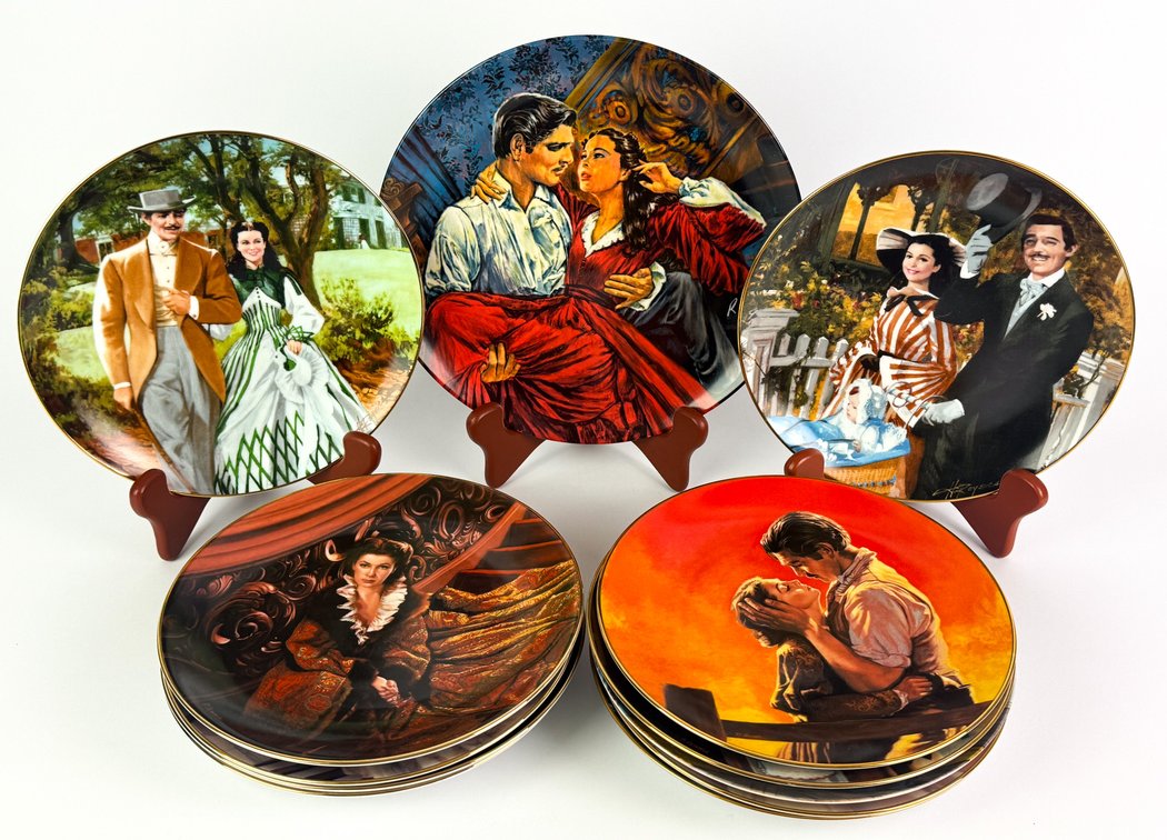 Gone with the Wind Collector Plates