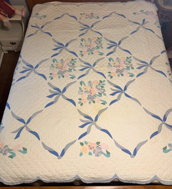 Floral Design Quilt