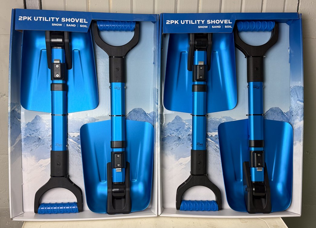 Four Utility Shovels