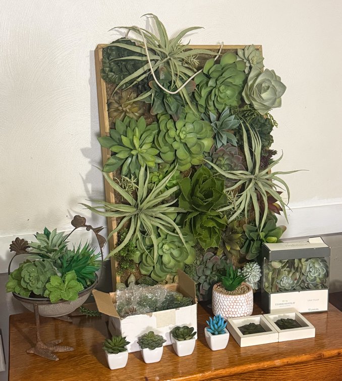 Faux Succulent Collection