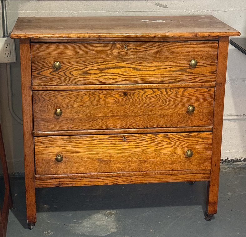 Caldwell Furniture Company Solid Oak Dresser