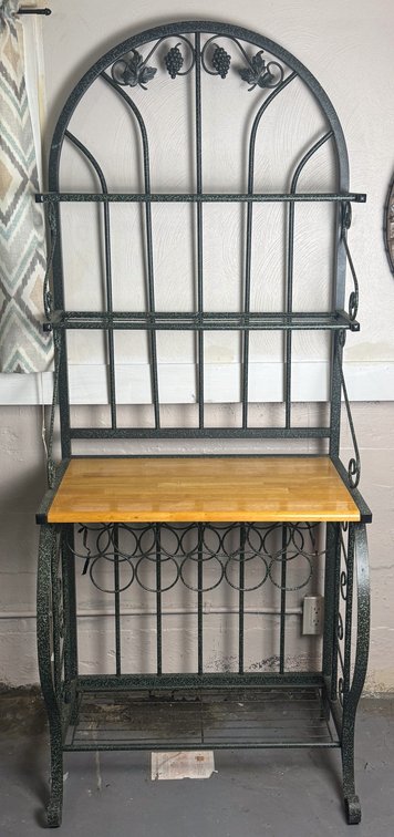 Wrought Iron Baker's Rack