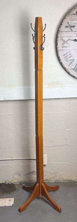 Maple Square Hat and Coat Tree