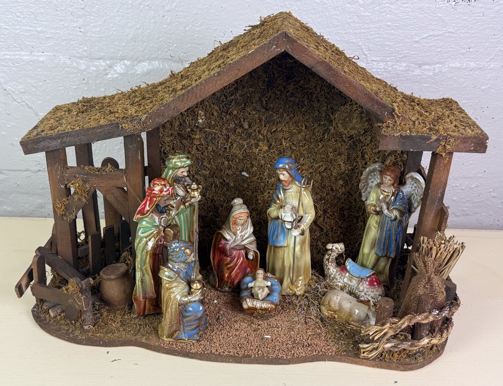 Ceramic Nativity Set