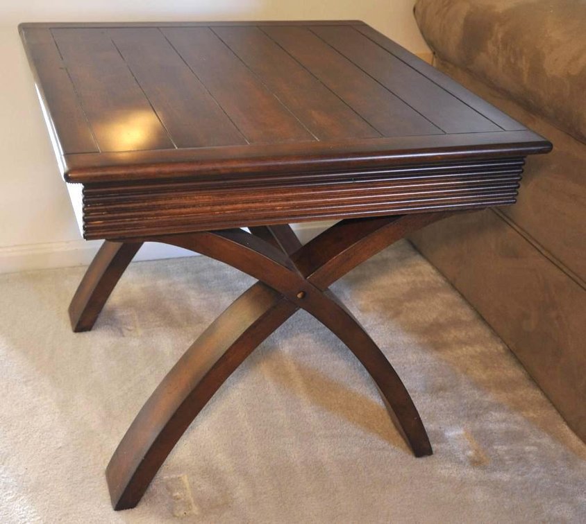 Wood Side Table