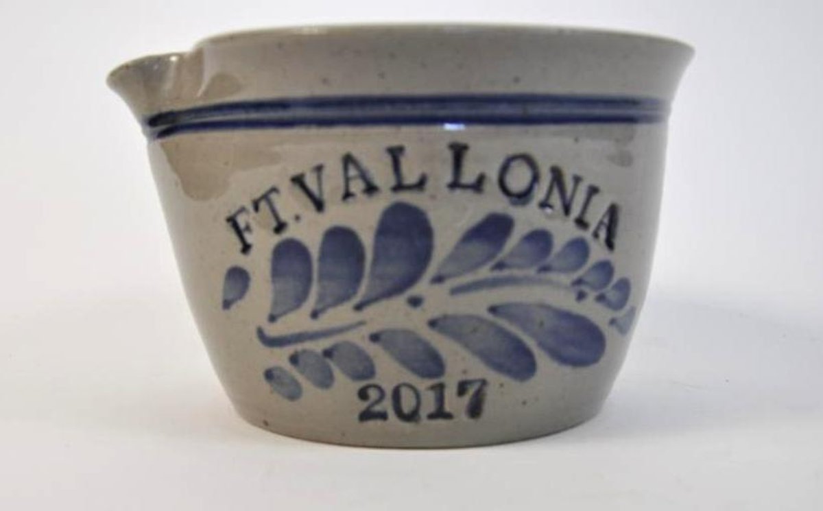 Glazed Stoneware with Pour Spout