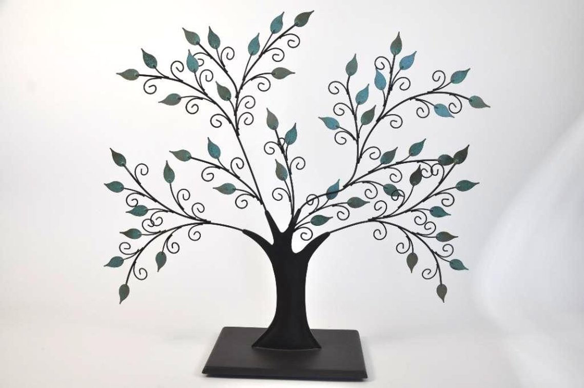 2002 Hallmark Cards Metal Tree Card Display Holder