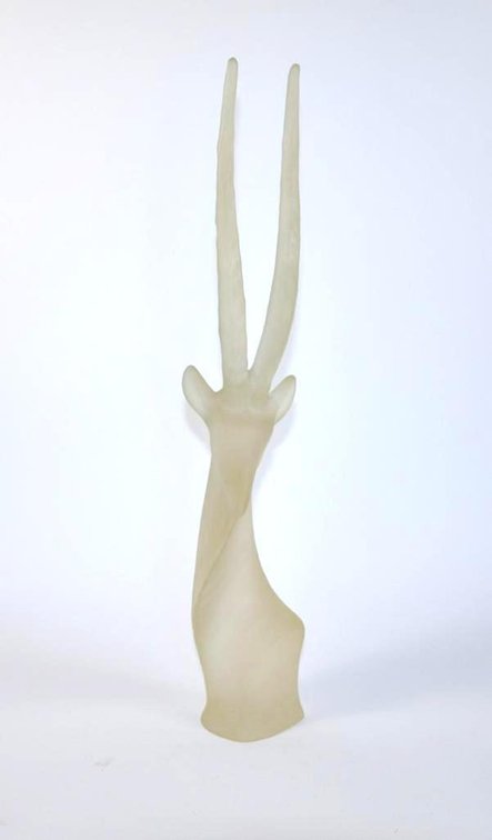 Acrylic Gazelle Sculpture