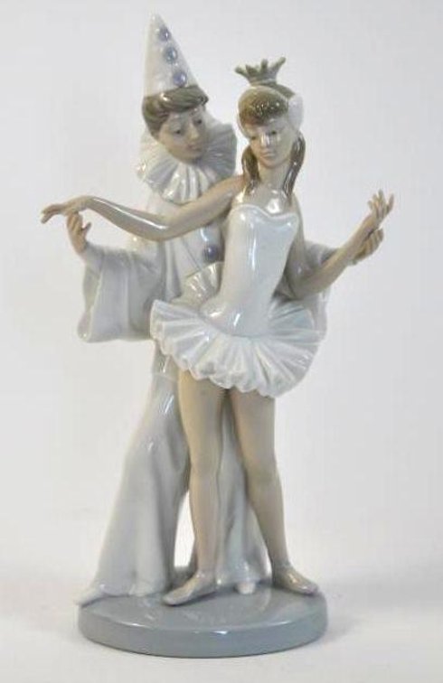 Lladro Ballet Dancers Figure"Carnival Couple" mold # 4882