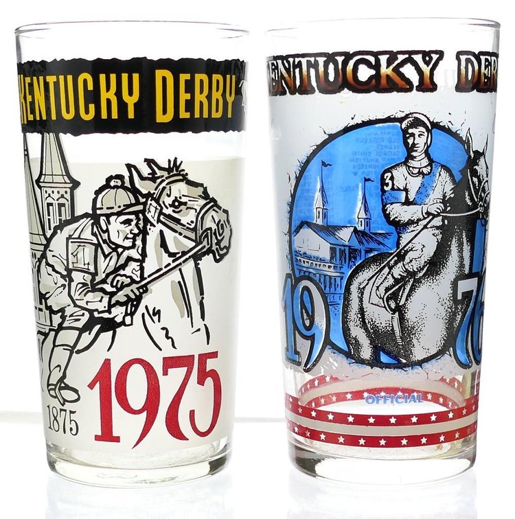 1975-1976 Derby Glasses