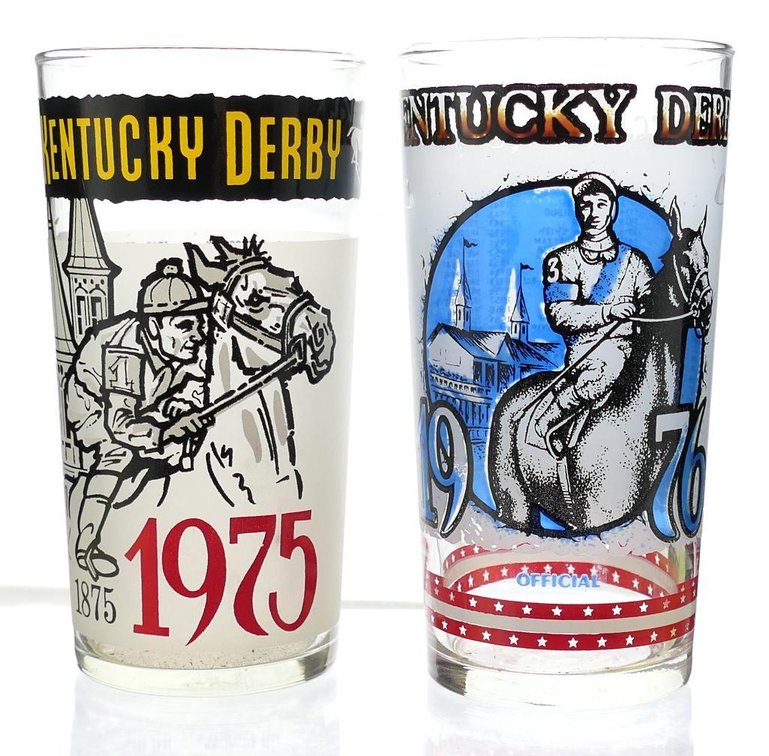 1975-1976 Derby Glasses