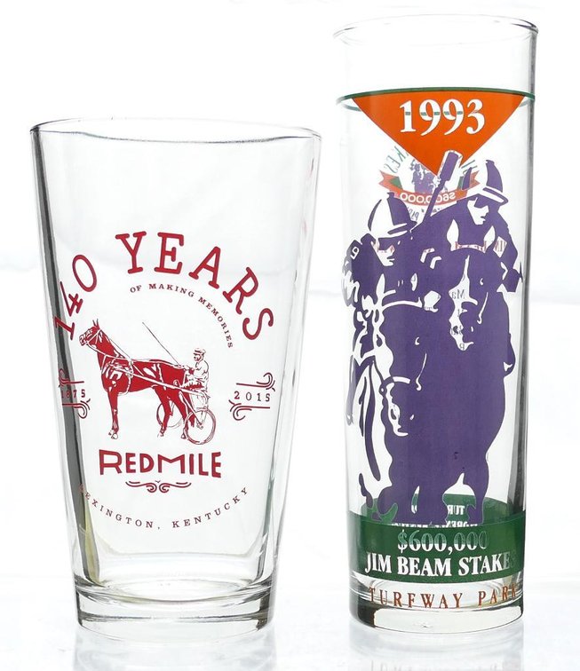 Two Commemorative Glasses