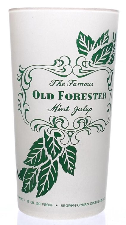 Old Forester Mint Julep Glass