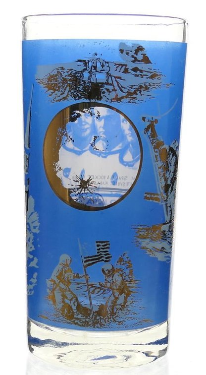 Apollo 11 Commemorative Glass