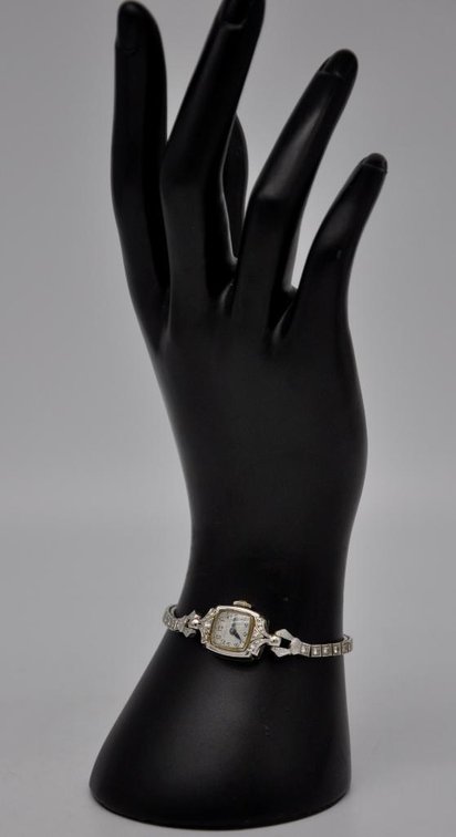 Hamilton 14kt Diamond Watch