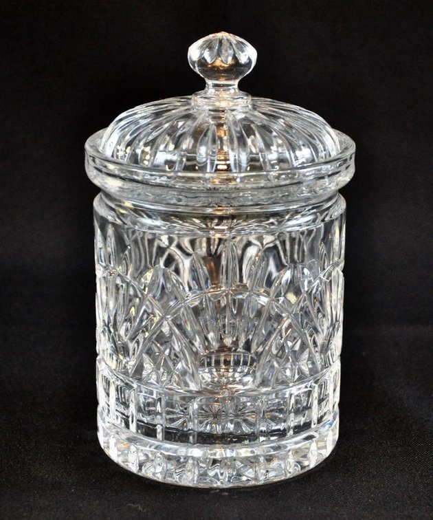 Crystal Freedom Covered Biscuit Jar by Godinger