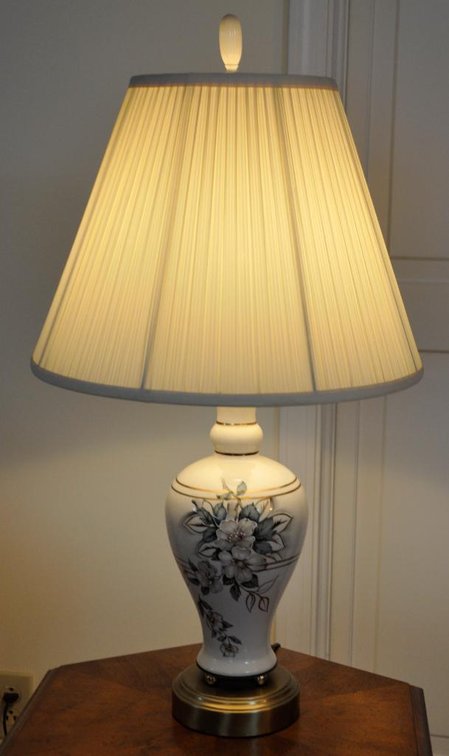 Handpainted Ceramic Table Lamp