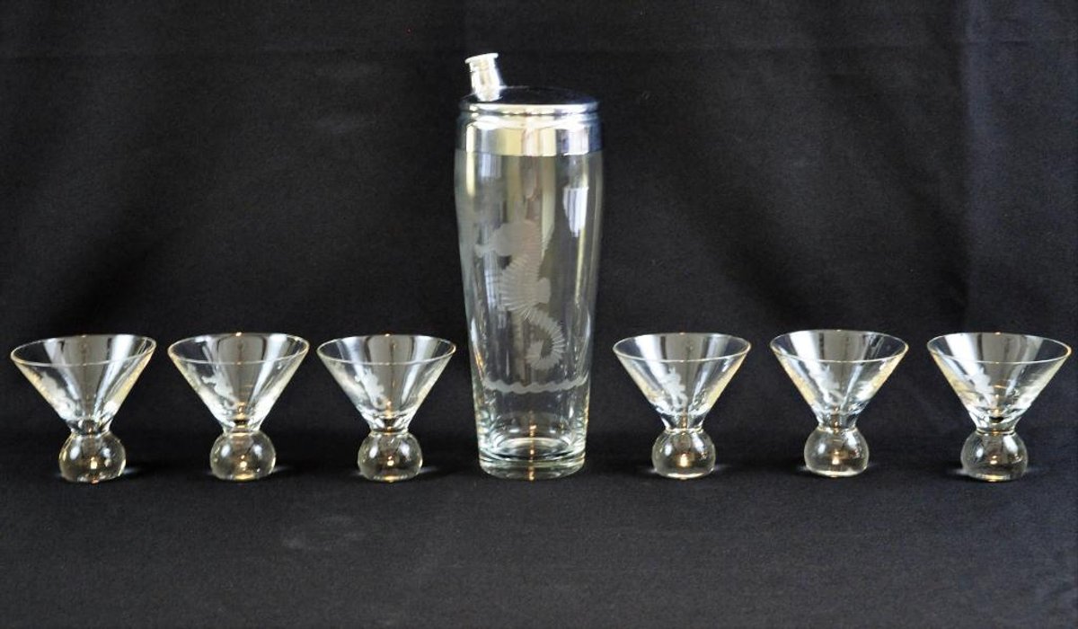 Vintage Mid-Century Modern Barware