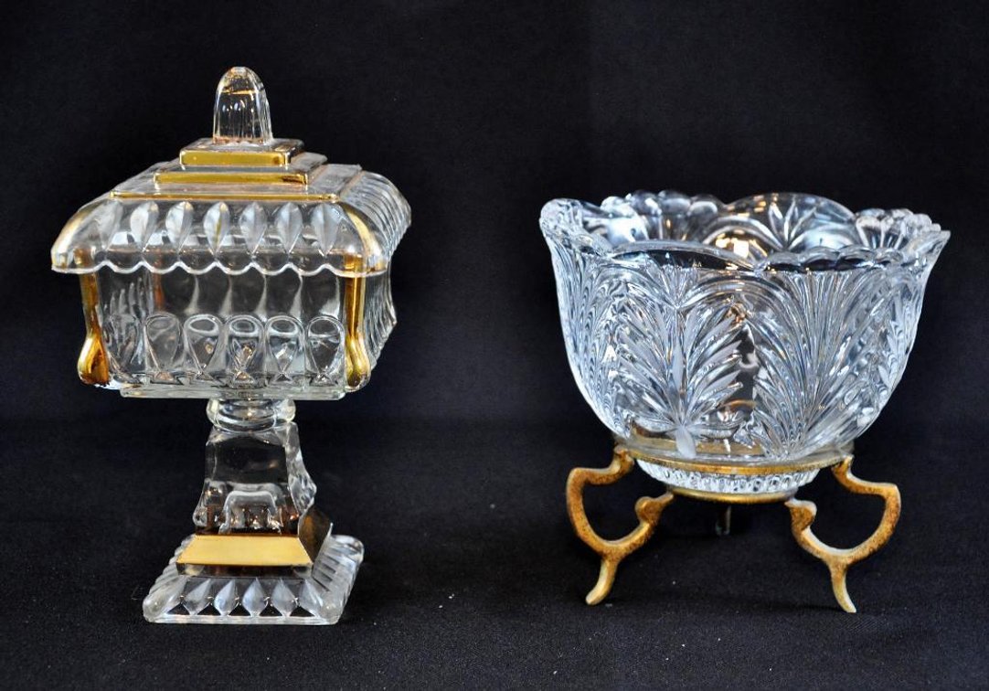 Jeanette Glass Wedding Box