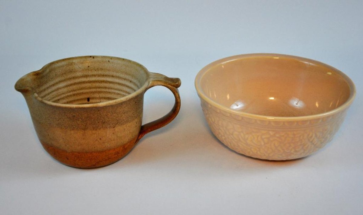 Two Vintage Pottery Pieces