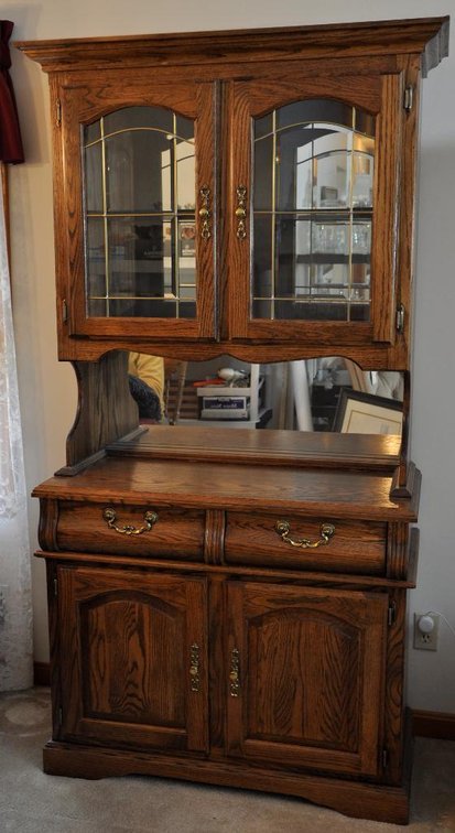 Oak China Cabinet