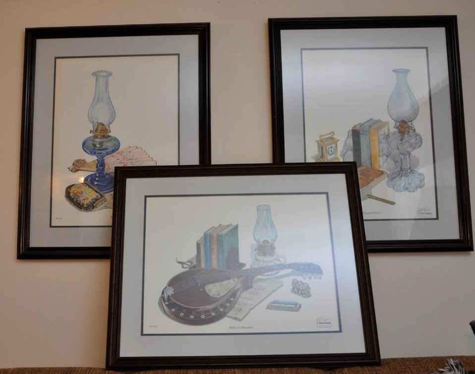 Three Framed Don Ensor Prints
