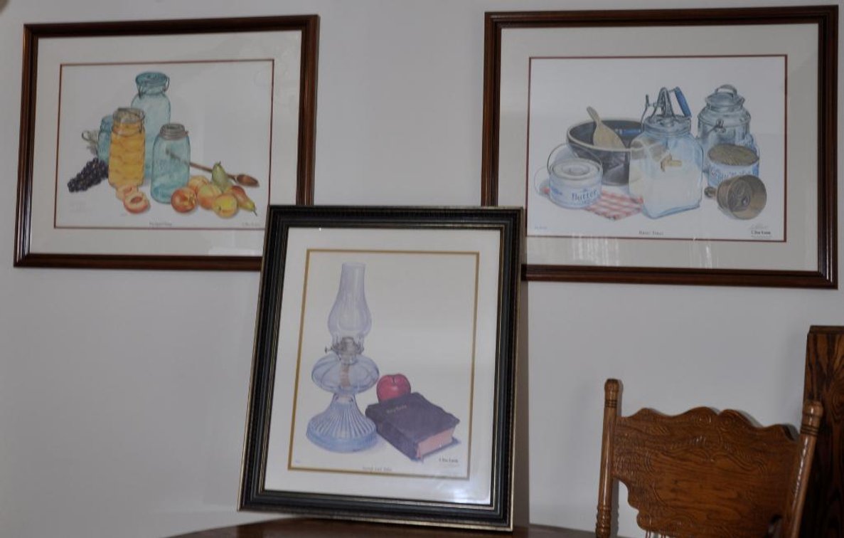Three Framed Don Ensor Prints