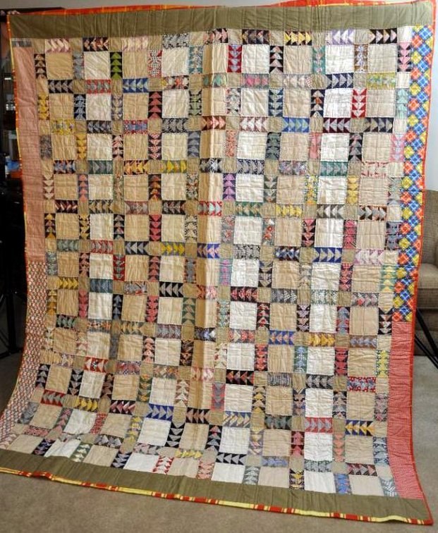 Vintage Handsewn Quilt