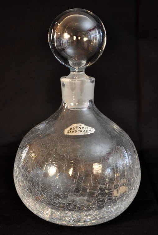 Glass Decanter by Blenko