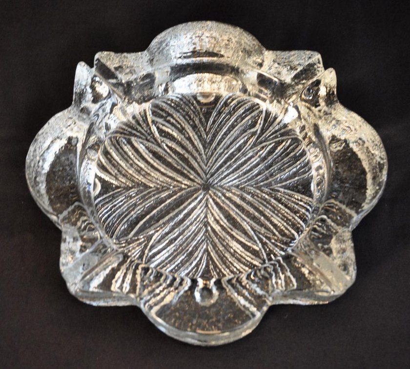 Glass Ashtray by Blenko